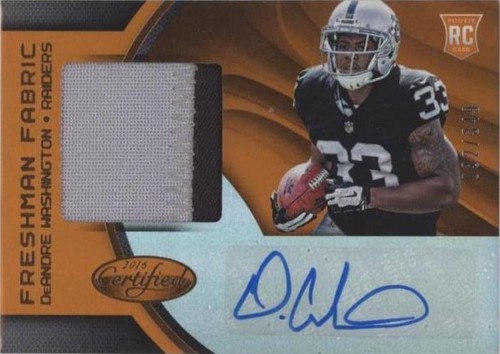 2016 Panini Certified DeAndre Washington #219