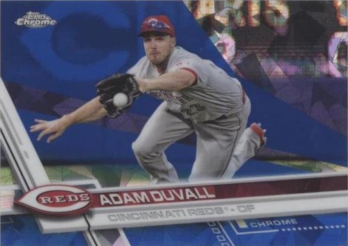 2017 Topps Chrome Sapphire Edition - Adam Duvall #128