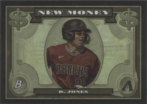 2023 Bowman Chrome Mega Druw Jones Mojo Green Refractor