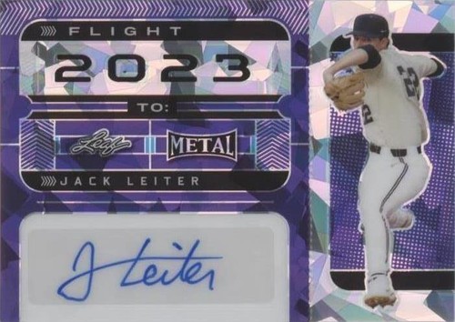 2022 Leaf Metal - Jack Leiter #FT-JL1