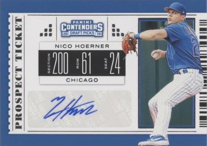 2019 Panini Contenders Draft Picks - Nico Hoerner #19