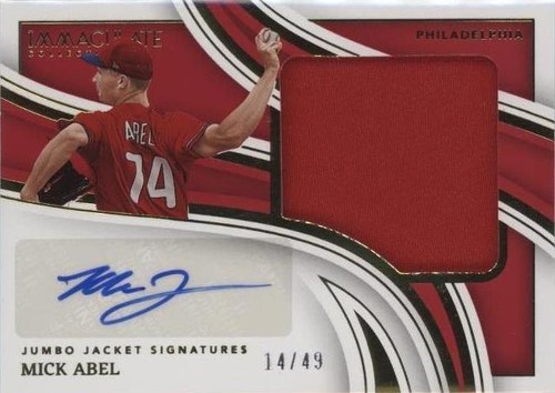 2023 Panini Immaculate Collection - Mick Abel #JJS-MA