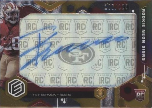 2021 Panini Elements Trey Sermon #RNS-TSE