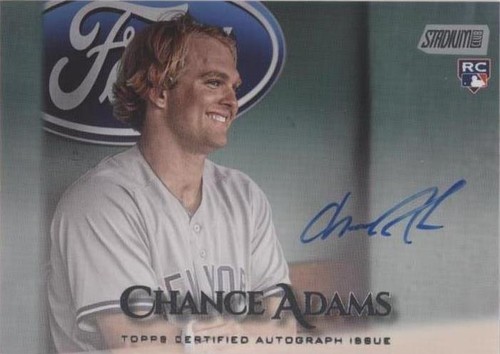 2019 Topps Stadium Club - Chance Adams #SCA-CA
