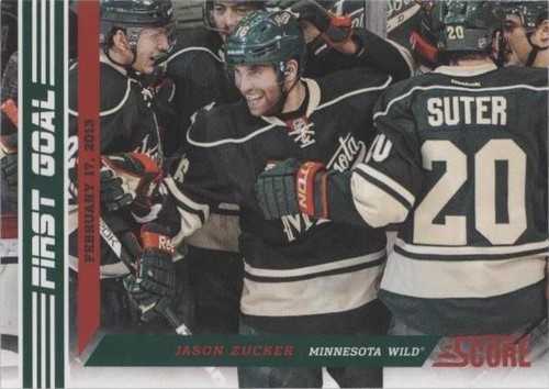 2013-14 Score - Jason Zucker #FG-12