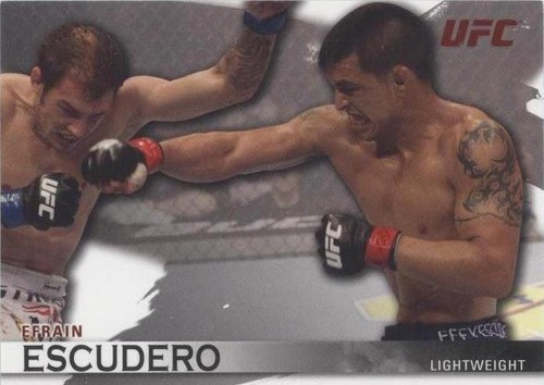 2010 Topps UFC Knockout - Efrain Escudero #92