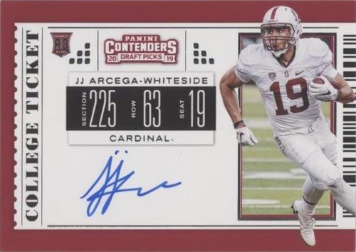 2019 Panini Contenders Draft Picks J.J. Arcega-Whiteside #111
