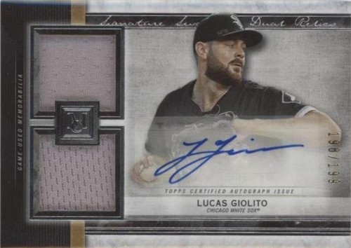 2020 Topps Museum Collection - Lucas Giolito #SSDA-LGI