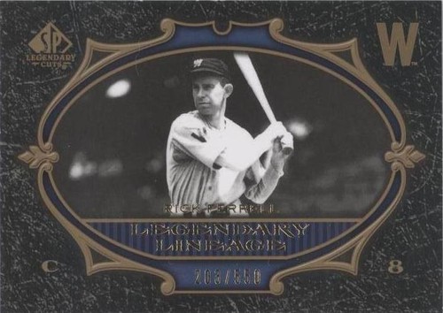 2007 SP Legendary Cuts - Rick Ferrell #200