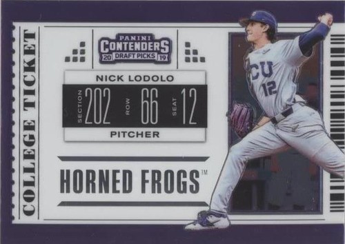 2019 Panini Elite Extra Edition - Nick Lodolo #CT-NL