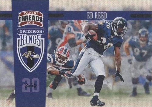 2011 Panini Threads Ed Reed #36