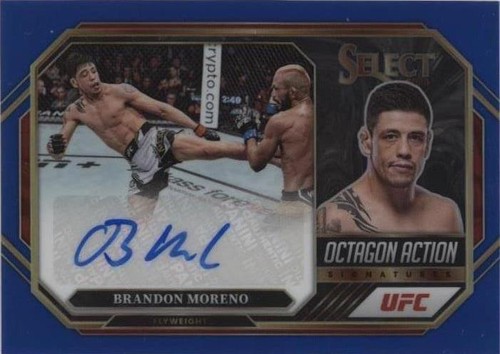 2023 Panini Select UFC - Brandon Moreno #OA-BMR