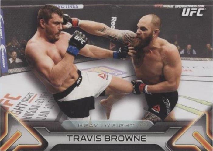 2016 Topps UFC Knockout - Travis Browne #26
