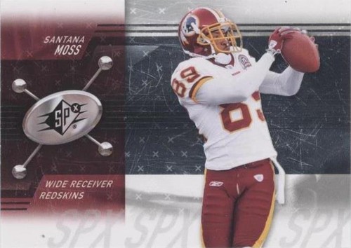 2009 SPx Santana Moss #78
