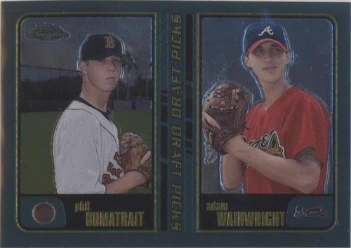 2001 Topps Chrome - Adam Wainwright Phil Dumatrait #280