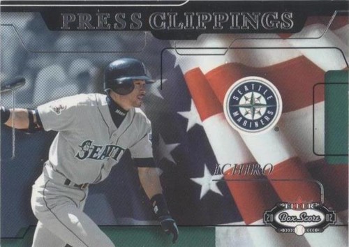 2002 Fleer Box Score - Ichiro Suzuki #18PC