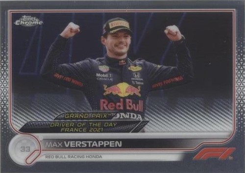 2022 Topps Chrome Formula 1 - Max Verstappen #179