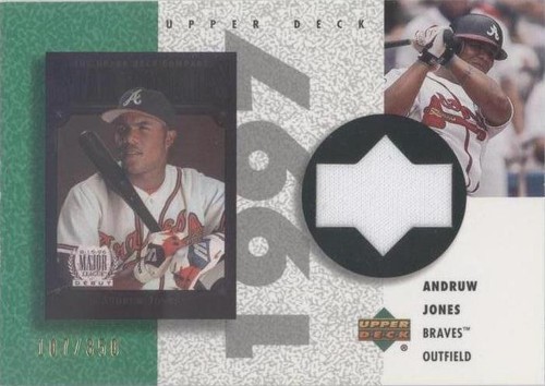 2002 Upper Deck Authentics - Andruw Jones #R-AJ