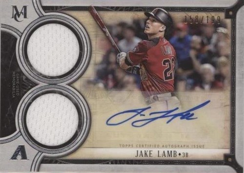 2018 Topps Museum Collection - Jake Lamb #DRA-JL