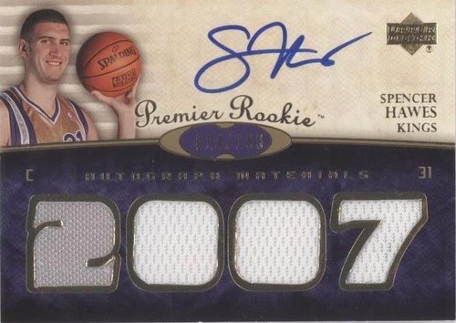 2007-08 UD Premier - Spencer Hawes #107
