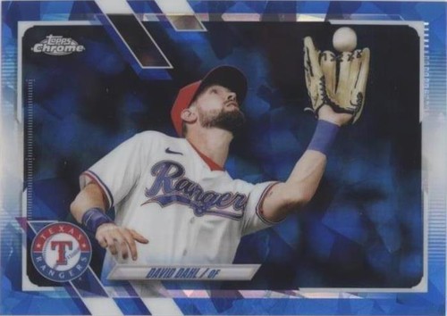 2021 Topps Chrome Update Series Sapphire Edition - David Dahl #US193