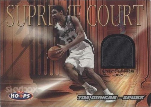 2004-05 NBA Hoops - Tim Duncan #SC/TD