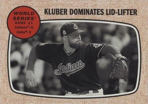 2017 Topps Heritage - Corey Kluber #151