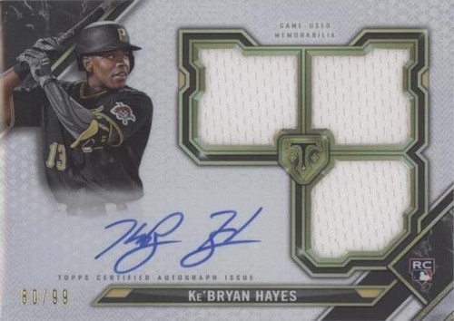 2021 Topps Triple Threads - Ke'Bryan Hayes #RFPAR-KH