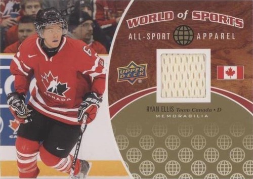 2010 Upper Deck World of Sports - Ryan Ellis #ASA-39