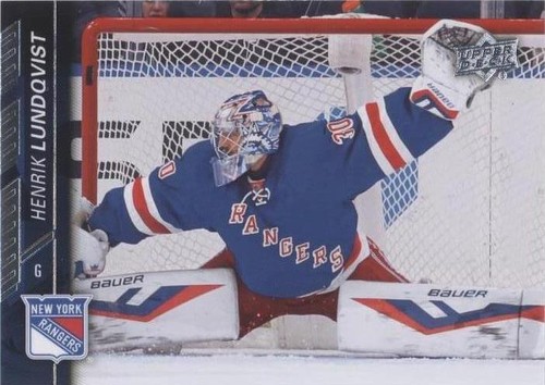 2015-16 Upper Deck - Henrik Lundqvist #382