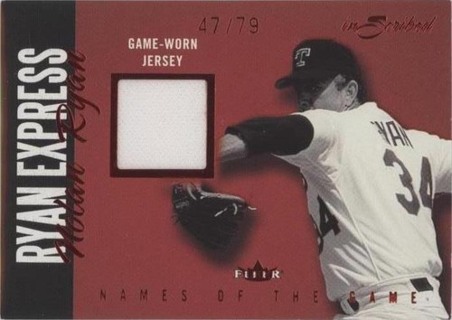 2004 Fleer inScribed - Nolan Ryan #NGJ-NR