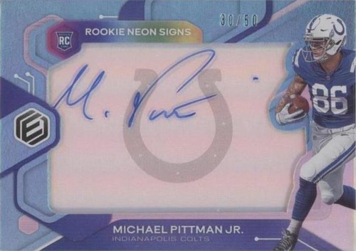 2020 Panini Elements Michael Pittman Jr. #RNS-MP