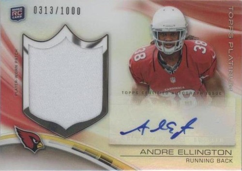 2013 Topps Platinum Andre Ellington #ARP-AE