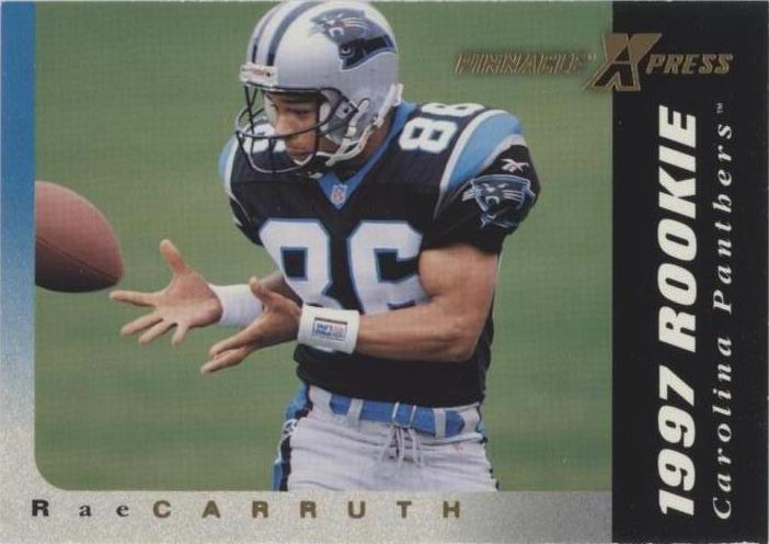 1997 Pinnacle X-Press Rae Carruth #116