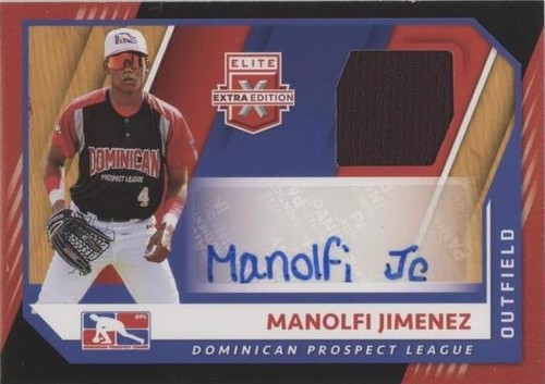 2021 Panini Elite Extra Edition - Manolfi Jimenez #DPLMS-MJ