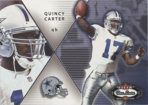 2002 Fleer Box Score Quincy Carter #188