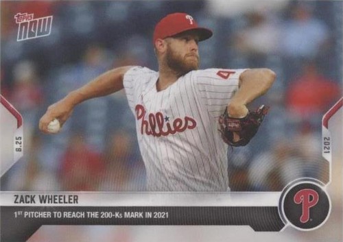 2021 Topps Now - Zack Wheeler #704