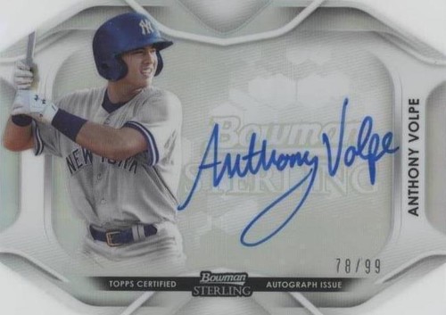 その他 2020 bowman anthony volpe auto psa10 PSA 10/10 ANTHONY VOLPE AUTO 2020 Bowman Sterling Autograph