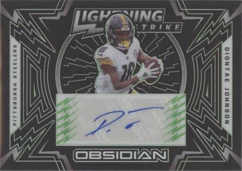 2021 Panini Obsidian Diontae Johnson #LS-DJO