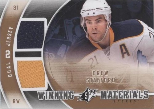 2011-12 SPx - Drew Stafford #WM-SF