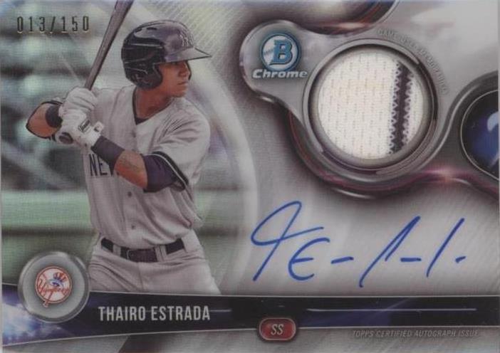 2018 Bowman Chrome - Thairo Estrada #BCAR-TE