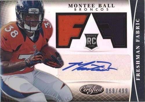 2013 Panini Certified Montee Ball #329