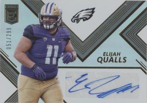 2017 Donruss Elite Elijah Qualls #RA19