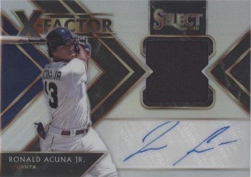 2020 Panini Select - Ronald Acuña Jr. #XF-RAJ