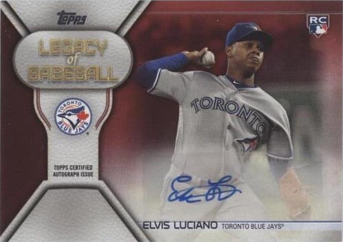 2019 Topps Update Series - Elvis Luciano #LBA-EL