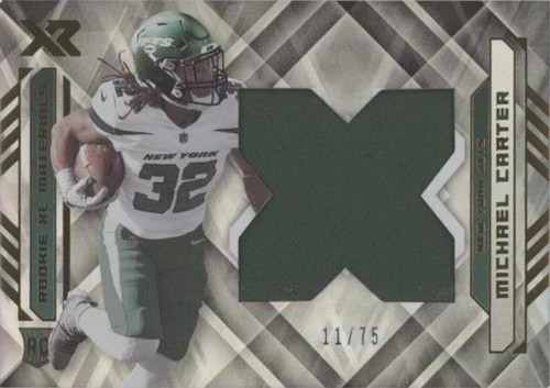 2021 Panini XR Michael Carter #RXL-MCA