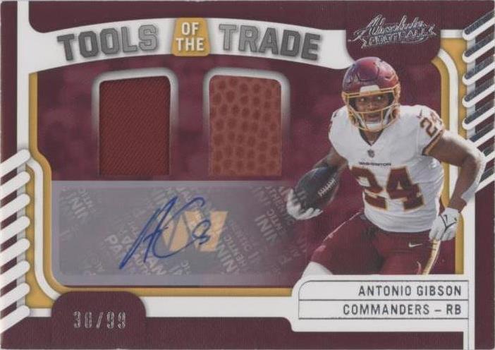 2022 Panini Absolute Antonio Gibson #TTD-25