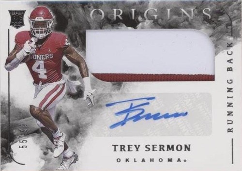 2021 Panini Chronicles Draft Picks Trey Sermon #OJ-TSM