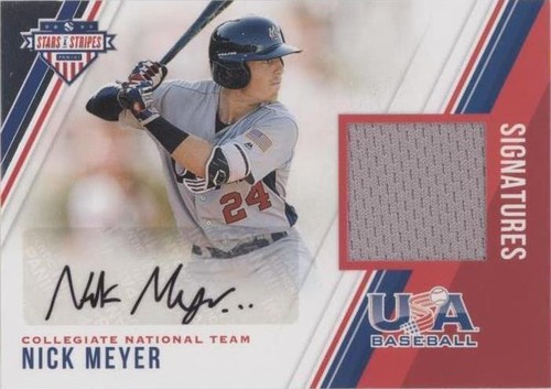 2018 Panini USA Baseball Stars & Stripes - Nick Meyer #15