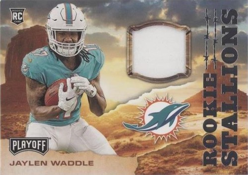 2021 Panini Playoff Jaylen Waddle #RS-JWA